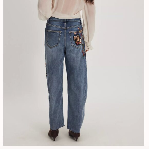 DRIFTWOOD Women's Parker Embroidered Jeans Size 25 - Picture 3 of 11